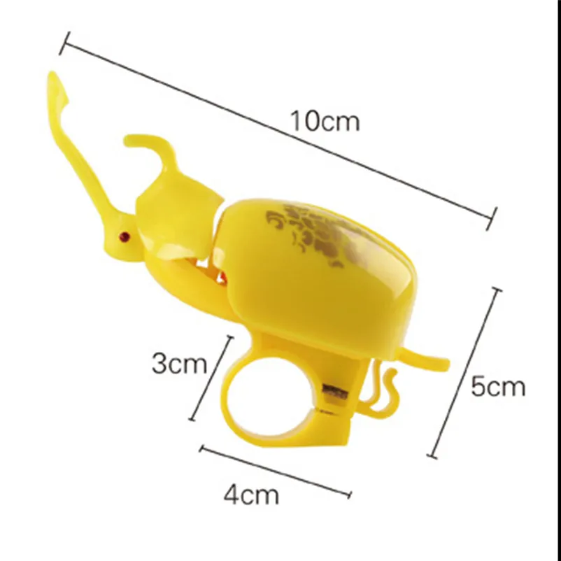 New Beetle Bells Bicycle Bells Child christmas present beautiful Bicycle Trumpets Long Horns Bell Bike Accessories #4S03 (1)
