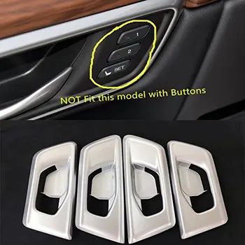 

Door Inner Handle Bowls Cover Trim Decorative Matte ABS 4pcs For Honda CR-V 2017 2018