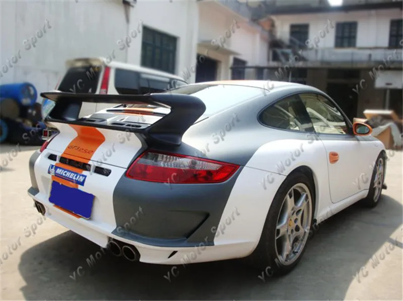 2004-2012 Porsche 911 997 Carrera GT3-RS-Style Rear Spoiler Wing CF (9)