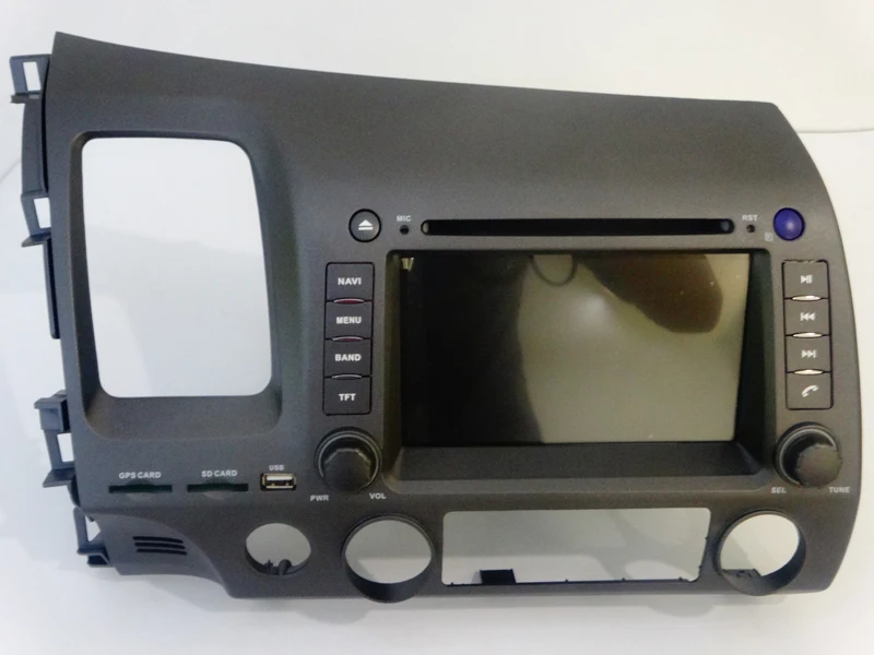 Best 7" Car DVD player with GPS(optional),audio Radio stereo,BT,car multimedia headunit for Honda CIVIC 2006 2007 2008 2009 2010 2011 5