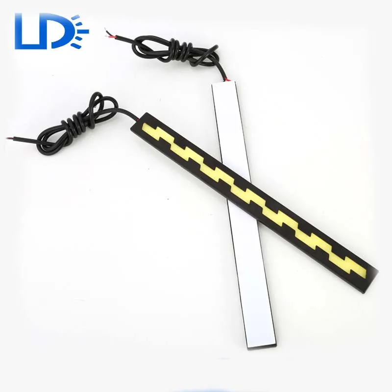 

New design 17cm Auto DRL Daytime Driving Running Light waterproof COB Chip LED for Universal Car Styling Daylights