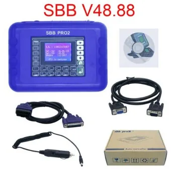 

Free shipping New Product Sbb Pro2 V48.99 Key Programmer Updated to V48.88 Can Support New Cars to 2018 V48.88 SBB PRO2