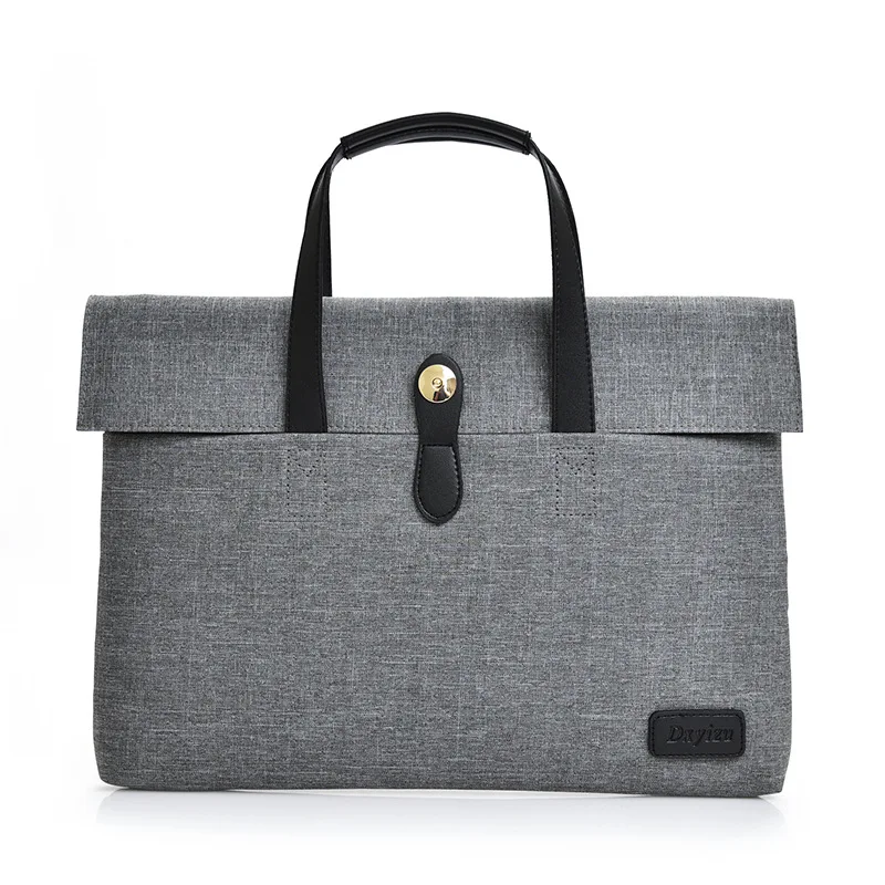 

Waterproof Crush proof Men Handbag for 14 Inch Notebook Computer Laptop Top handle Bag Men and Women Business Briefcase Tote Bag