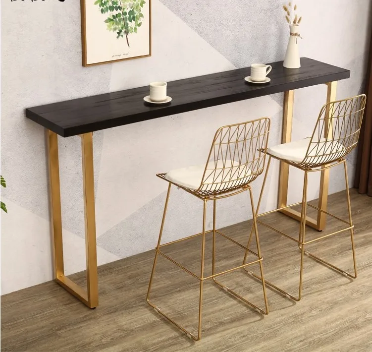 Seat Height 45/65/75CM Nordic simple wrought iron chair modern bar wire high chair creative metal mesh hollow net red chair Seat Height 45/65/75CM Nordic simple wrought iron chair modern bar wire high chair creative metal mesh hollow net red chair