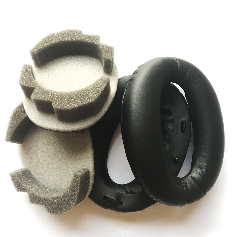 1 pair Leather Earpads Pillow Headphone Ear Pads Cushions for SONY WH1000XM2 WH 1000XM2 MDR 1000X MDR 1000X Headphones