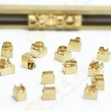 10 мм высокие медные латунные алфавитные формы 26 шт. от А до Я с зажимом+ 20 чисел, формы горячего тиснения