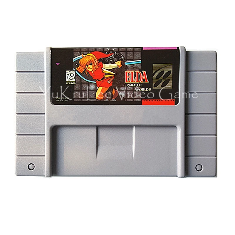 

Legend of Zeld The Parallel Worlds Video Game Accessories Cartridge Card for Super Entertainment System US Version S086