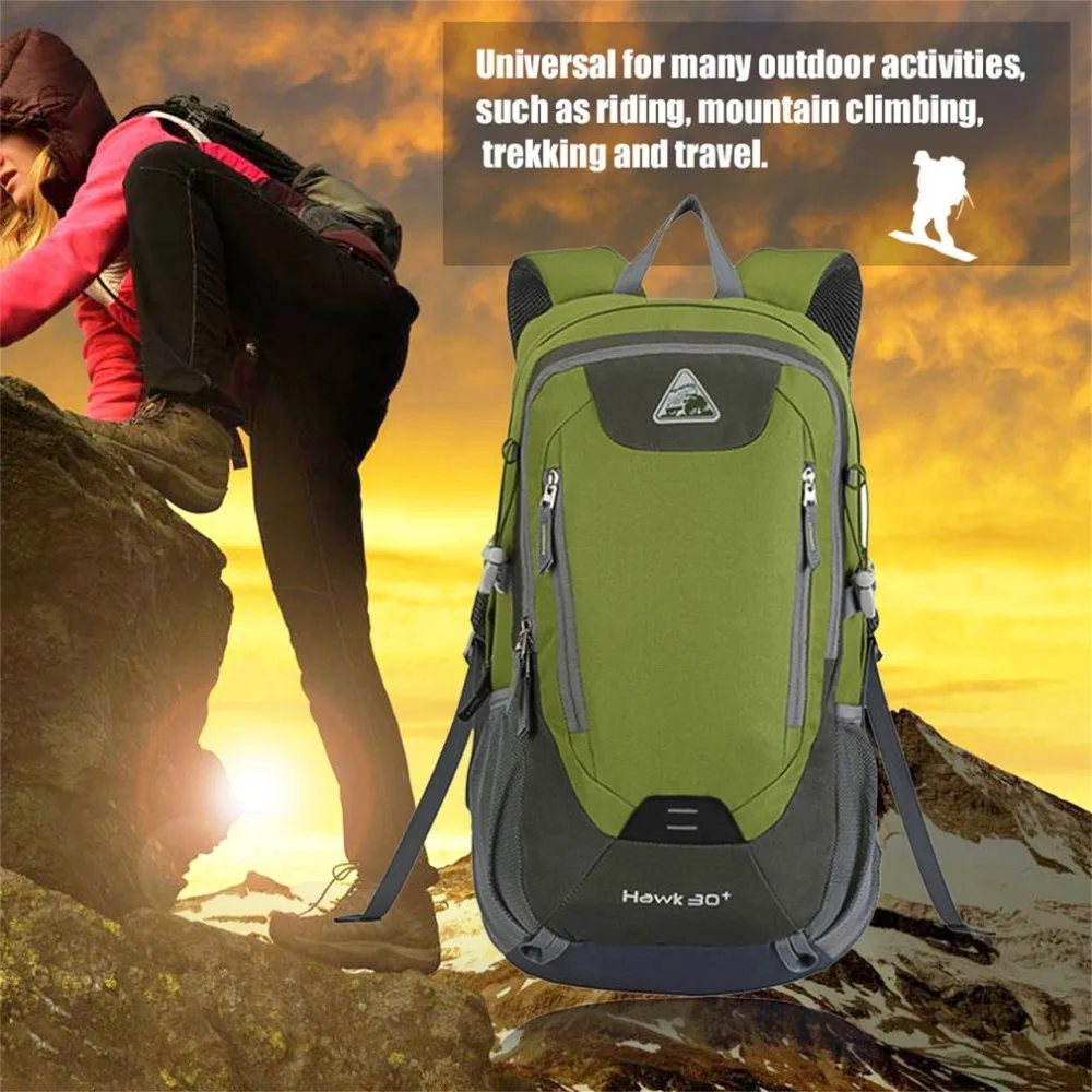 KIMLEE Climbing Backpack 30L Outdoor Travel Rucksack Waterproof Shoulder Bag NEW 