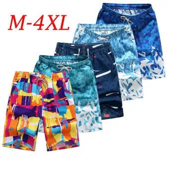 

2019 New Mens Boys Swimming Board Shorts Swim Shorts Trunks Swimwear Summer Beach Pants