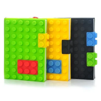 

reative Notebook Candy Color Dairy Book Dot 3D Silicone Cover Notepad School Office Supplies Stationery material escolar