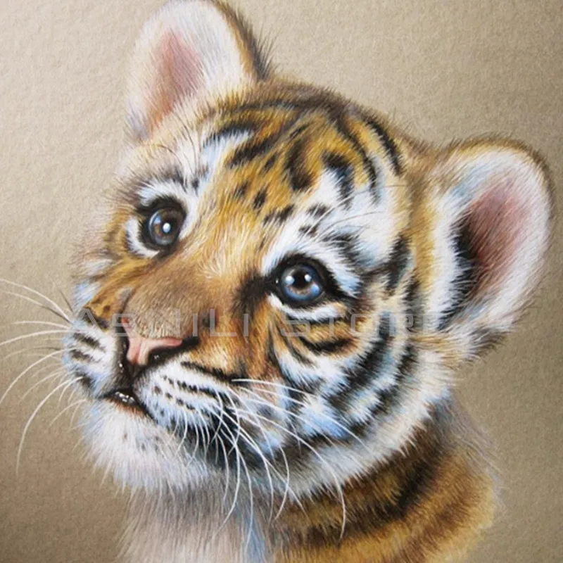 

5D DIY Diamond Painting Full Square / Round drill cross stitch diamante embroidery Tiger Needle Arts Crafts mosaic home decor