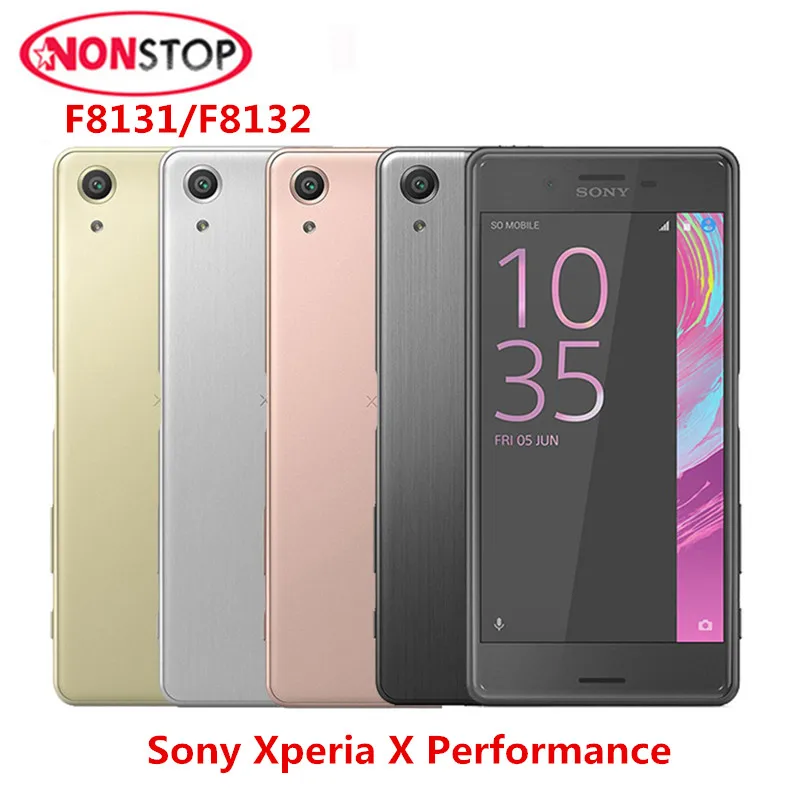 Sony Xperia X Performance Original F8131 Single SIM/F8132 Dual SIM RAM 3GB ROM 32GB 4G LTE Quad Core 23MP WIFI GPS Mobile Phone Sony Xperia X Performance Original F8131 Single SIM/F8132 Dual SIM RAM 3GB ROM 32GB 4G LTE Quad Core 23MP WIFI GPS Mobile Phone