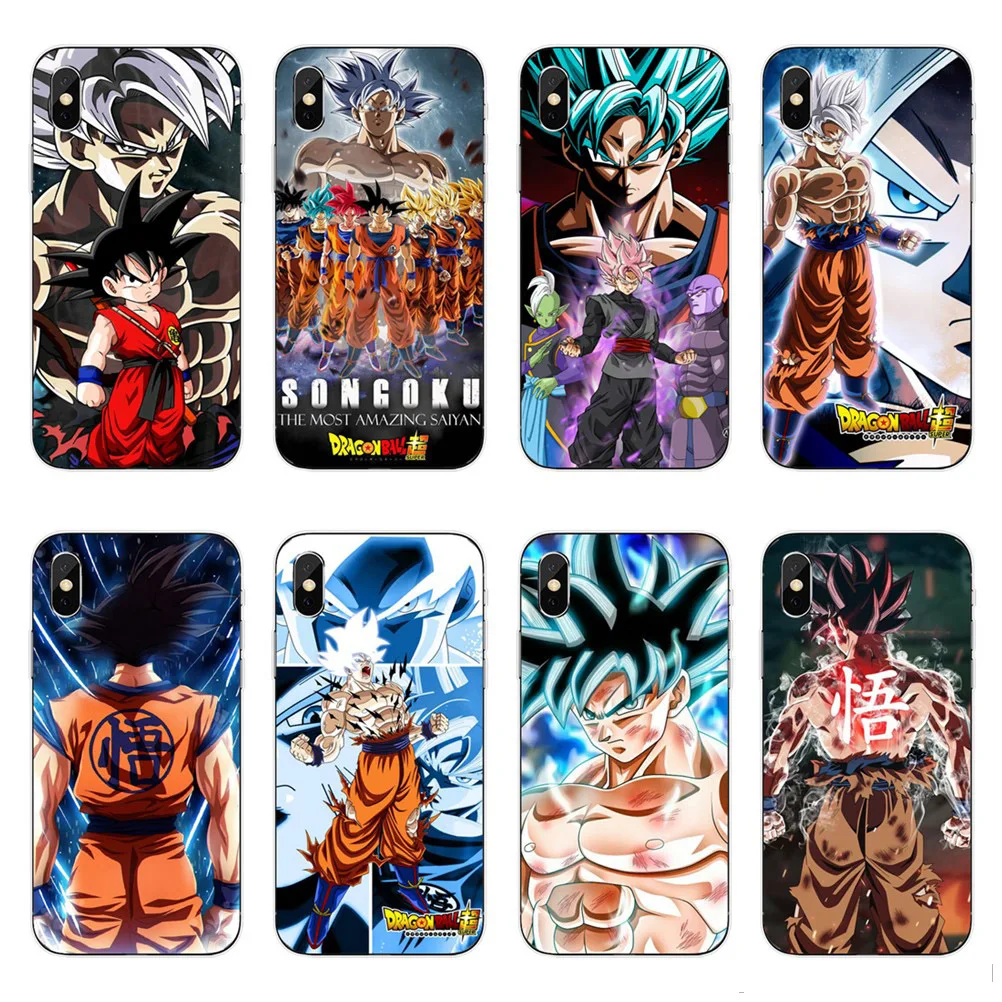 

Phone Case DragonBall Soft TPU Phone Case For iPhone X 10 5.8 DragonBall Z Goku Cover for iPhone 5S SE 6 6S Plus 7 7Plus 8 8Plus