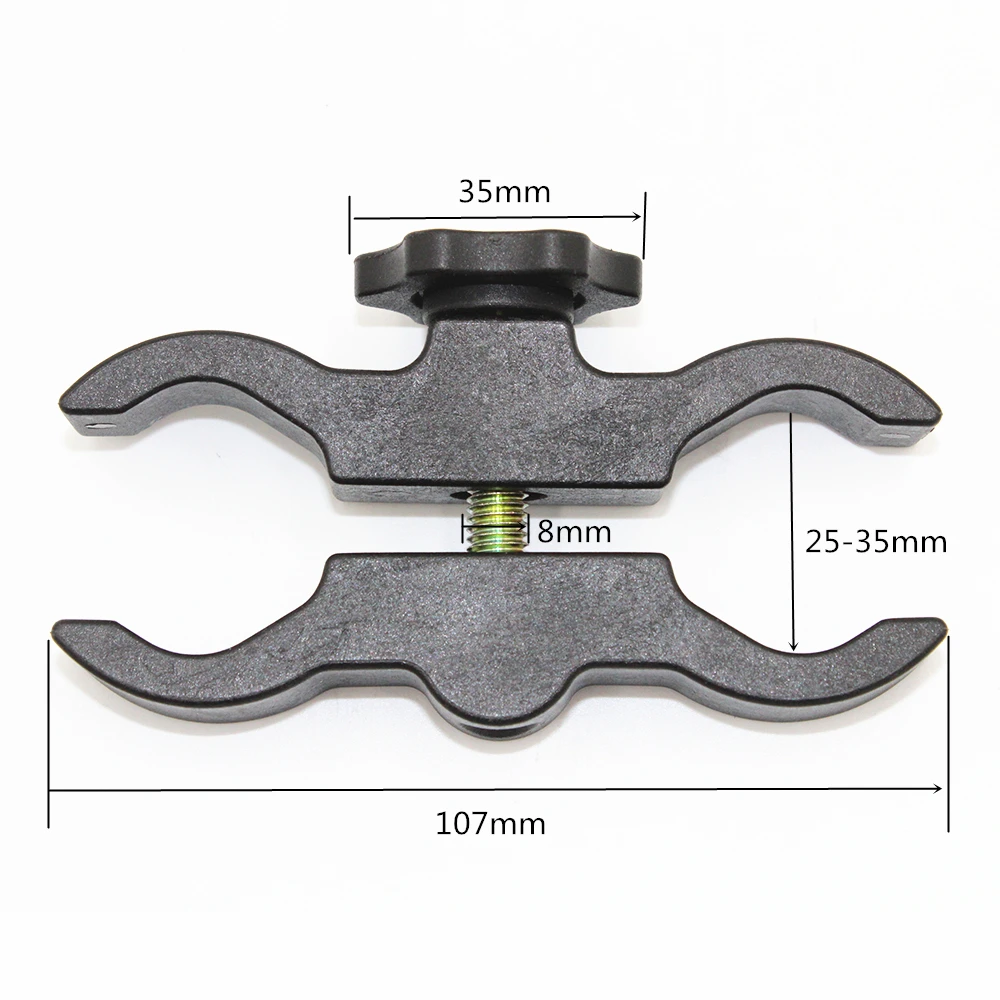 Universal Plastic Mount for Flashlight Torch Laser Gun Mount Holder Bracket Clip Clamp 2 axis 21 5mm adjustable holder for 20mm 21mm laser module torch clamp heatsink