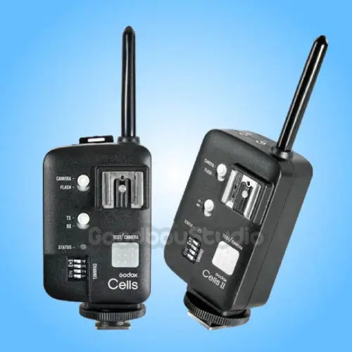 

2PCS Godox Cells II 1/8000 Wireless HSS Flash Speedlite Trigger Transceiver for Canon