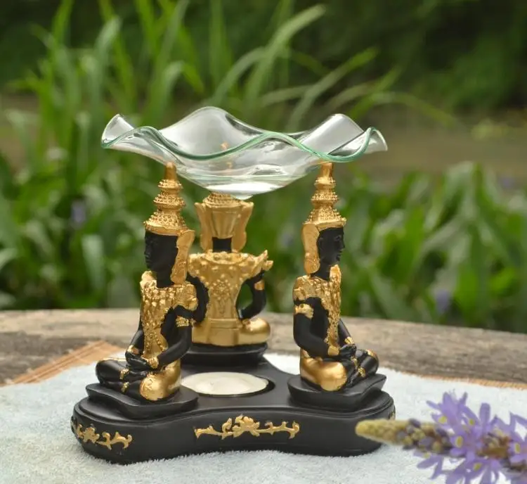 Buy Thailand Buddha Resin Candle Aromatherapy Incense