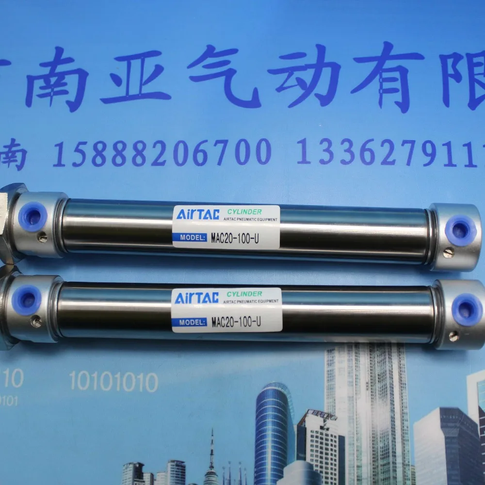

MAC20-100-U  AIRTAC Stainless steel mini-cylinder air cylinder pneumatic air tools MAC series