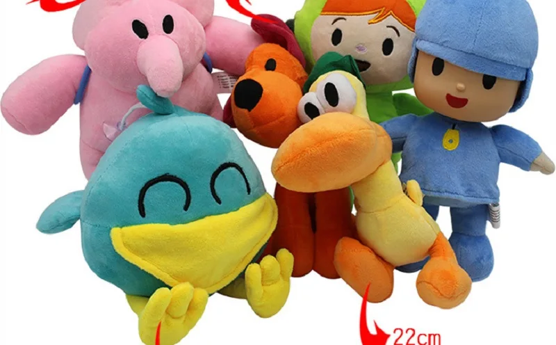 pocoyo nina plush