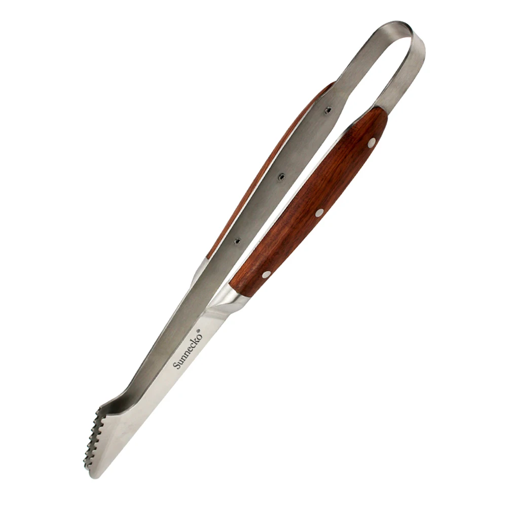 Hot Sale BBQ Grilling Tongs Super Stainless Steel Barbecue Outdoor