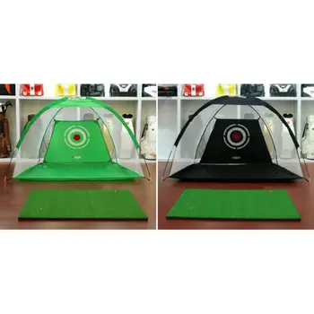 

High quality 2M Golf Cage Oxford Cloth Detachable Swing Hitting Practice Net Trainer Indoor Outdoor Training Aids