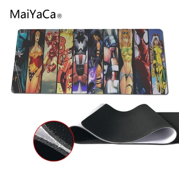 

MaiYaCa Original Design Computer Speed Mouse Pads Comic Heroes Gaming Mouse Pad Rubber Gamer Soft Comfort Mouse Mat