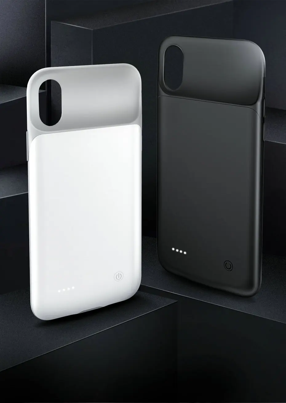 Mcdodo Battery Charger Cases for iPhone X 3200mAh Power Bank Case Ultra thin External Pack Backup Listen Music charger case (15)
