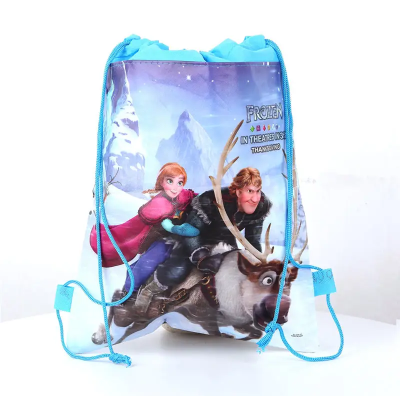 Disney Мультфильм Детская сумка «Холодное сердце» для хранения день рождения девочки мальчика подарок карман ребенок плавательный пакет Косметическая кукла игрушка сумка на шнурке