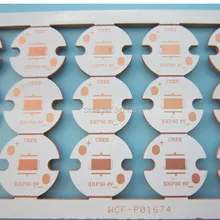 База светодиодной лампы Fpr Cree XHP50 2 XHP-50 XHP50.2 6 V 12 V 16 мм медная печатная плата 48 шт./лот