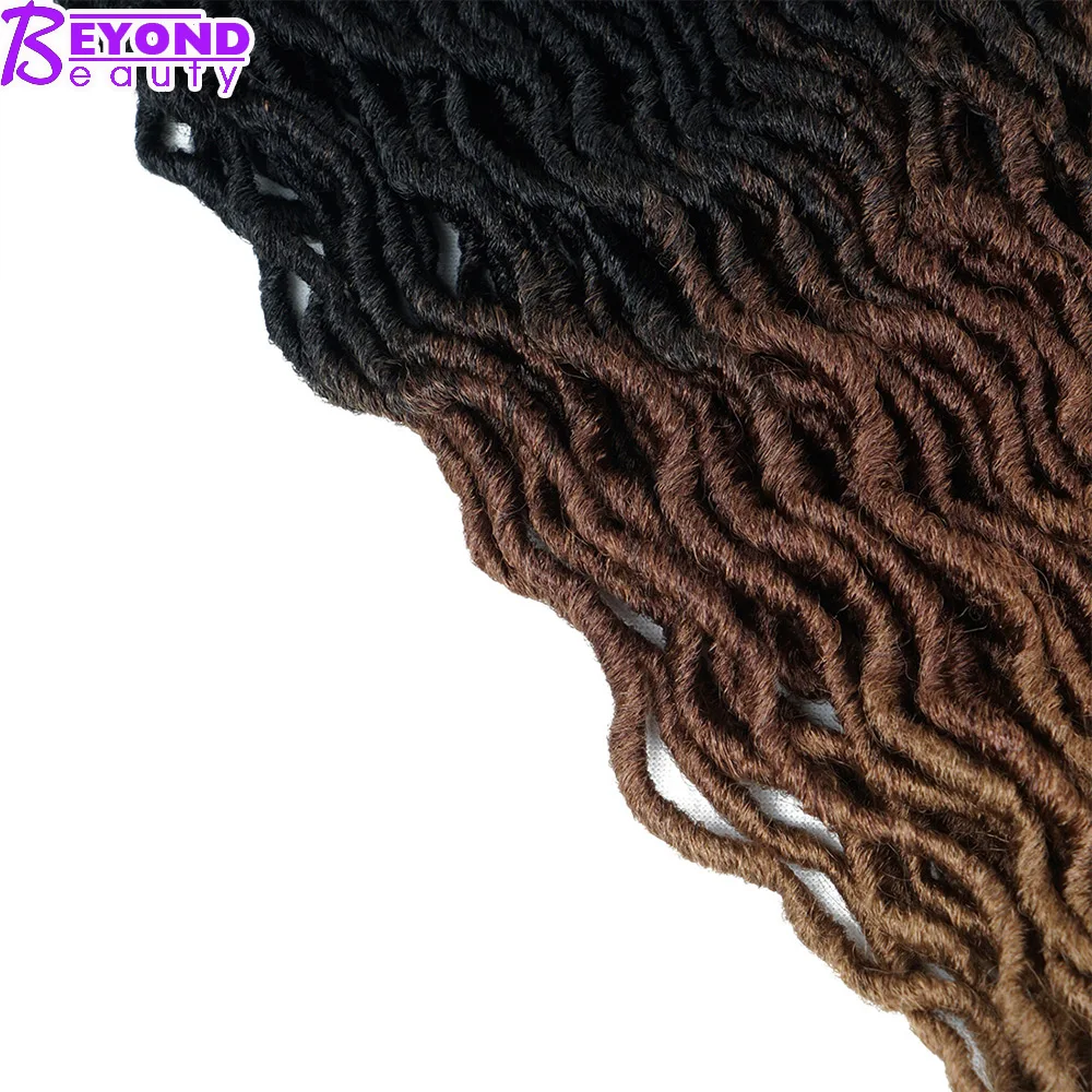 Богиня искусственные локоны в стиле Crochet волосы 20 дюймов мягкие натуральные синтетические вязанные крючком косы волосы для наращивания предварительно петлевые локоны оптом