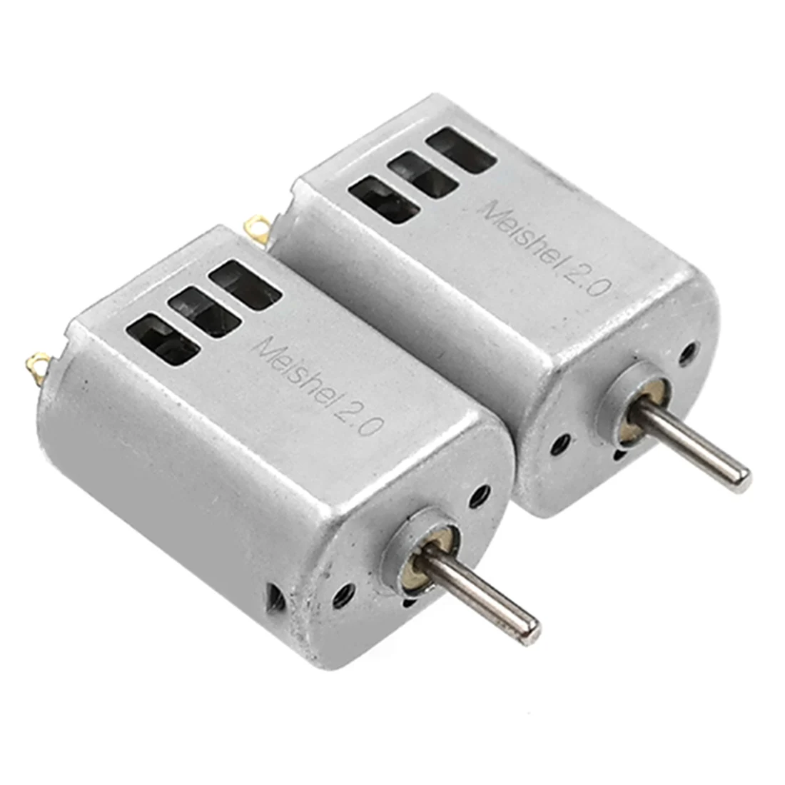 

1 Pairs FoamBlast Meishel 130 2.0 Strong Magnet Motor for Nerf Stryfe/Nerf CS-18 N-Strike Elite Rapidstrike - Silver