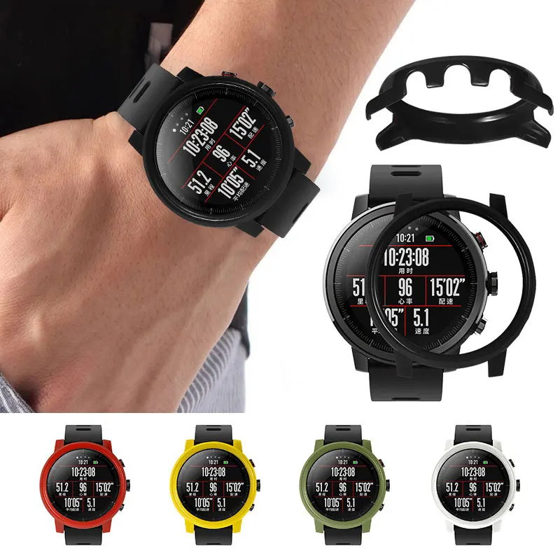 

Protection Full Case Cover Frame Smart Watch Accessories Smart Watch Protective Case Cover PC Watch Case