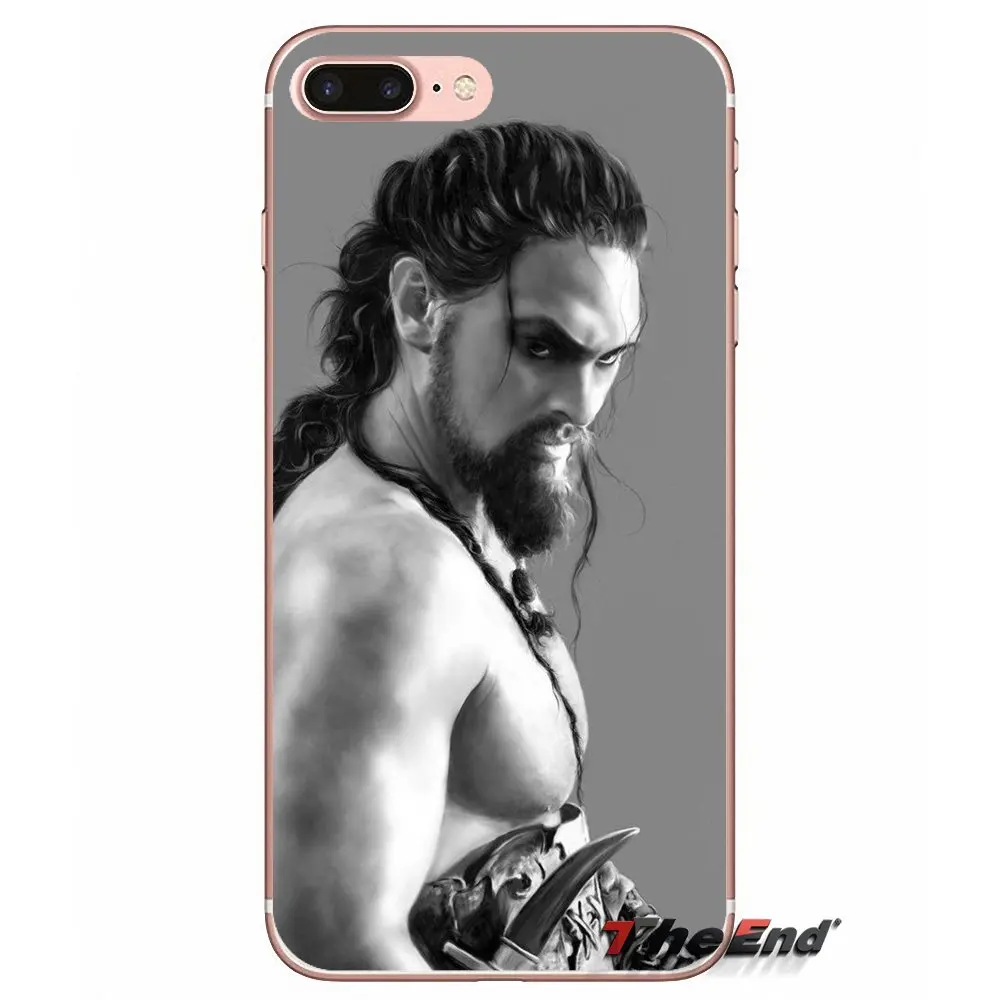 Красивый человек Джейсон Момоа для iPhone X 4 4S 5 5S 5C SE 6 6S 7 8 Plus Samsung Galaxy J1 J3 J5 J7 A3 A5 2016 2017