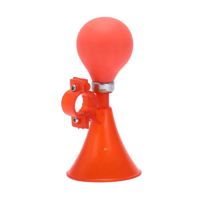 Малыш Прокат Пластик рог колокол труба Предупреждение сигнализации детей велосипед аксессуар - Цвет: Красный