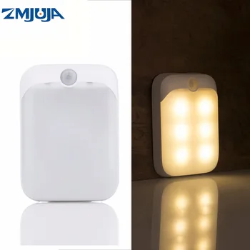 

Novelty lighting PIR Motion Sensor LED Lights USB Rechargeable Portable Night Light for Hallway Pathway Closet Cabinet Lighting