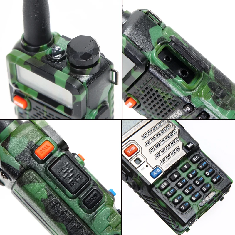 2 шт. BaoFeng UV-5RE 8 Вт Walkie Talkie 10 км Dual Band UV5R двухстороннее Радио рация с фонарем ручной Long Range Портативный Хэм CB радио