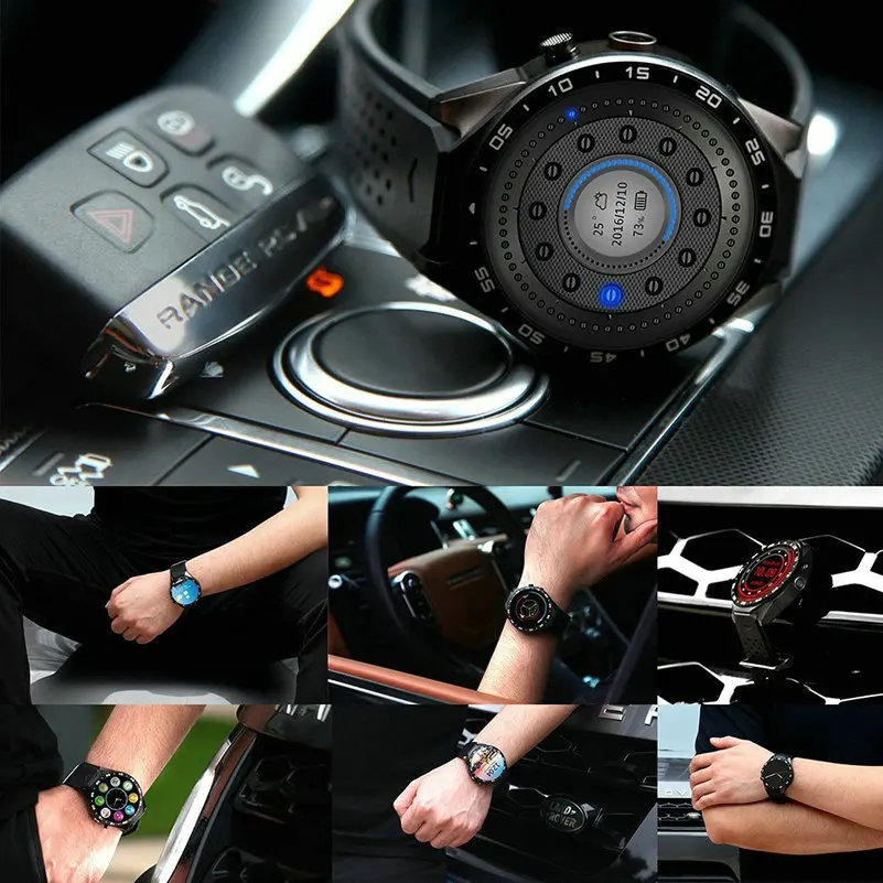  MEAFO MF88 Smart Watch Phone Bluetooth GPS MTK6580 Quad Core 1.3GHZ ROM 4G RAM 512MB 1.39 inch 400*