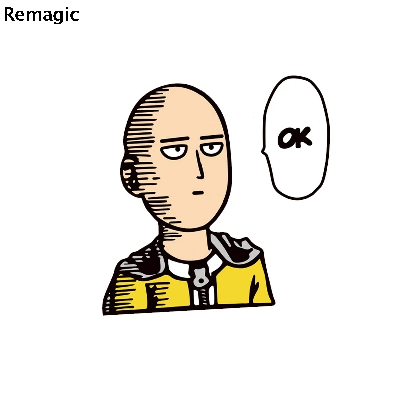 ONE PUNCH MAN пластырь с утюгом на теплопроводном печатном пластыре наклейки для одежды DIY аппликации моющиеся термопластыри a-уровня