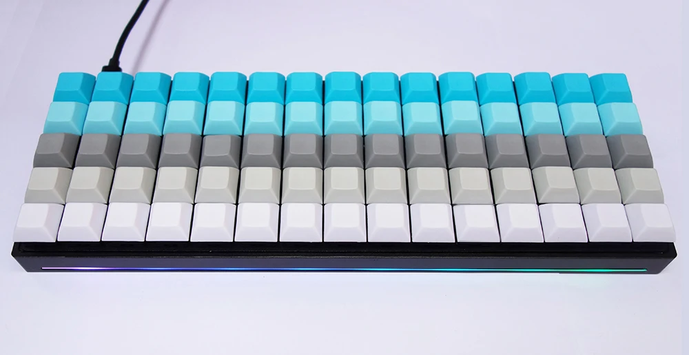 RGB75 artholinear клавиатура Горячая замена тип-c соединение QMK программируемый Gateron Cherry MX переключатели механическая клавиатура