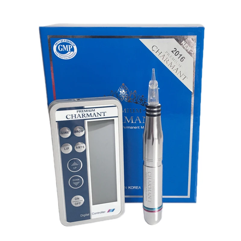 

Charmant Permanent Makeup Tattoo Machine kits Professional Digital Eyebrow Makeup Kits Lips Rotary Swiss Motor Tattoo Machine
