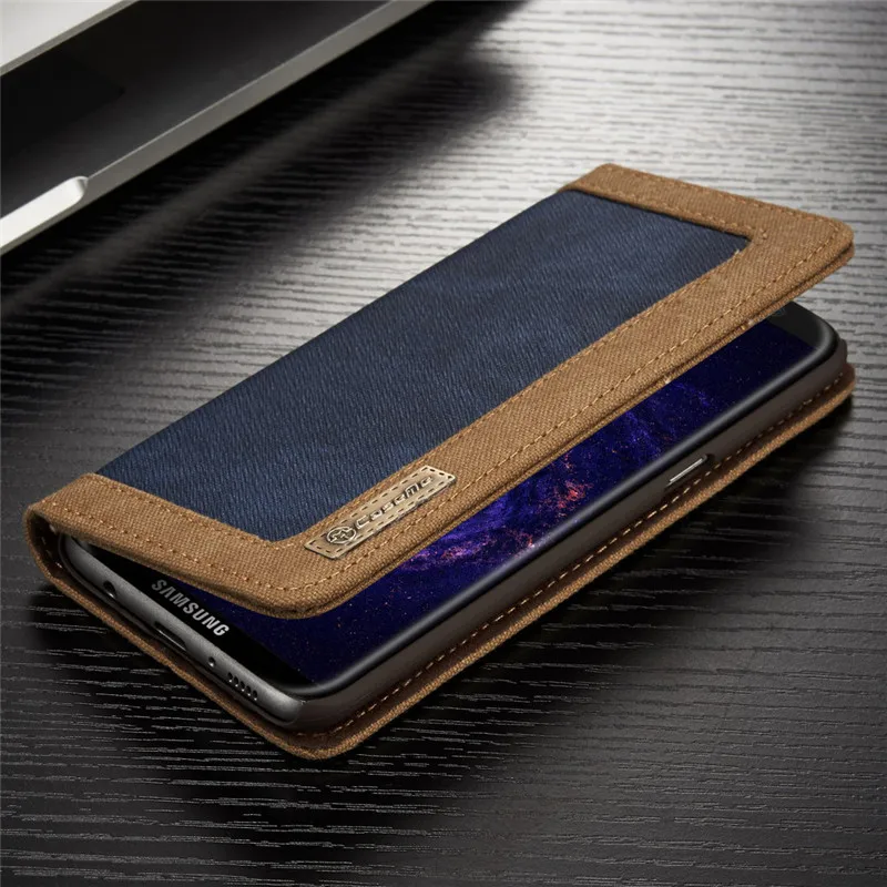 Кожаный чехол для samsung Galxy Note 8 s8 Plus s 6 s 7 Edge ковбойский флип-чехол-бумажник для iPhone 6 6s 7 8 Plus 5 5S SE X чехол для телефона s