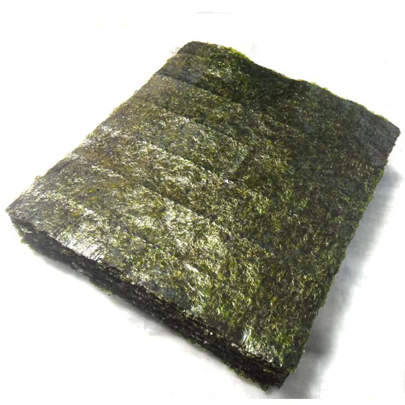 50 листов/упаковка суши нори морские водоросли AAA качество темно-зеленый Нори Суши alge Нори Суши