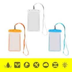 Наружный водонепроницаемый для телефона сумка, светящийся Универсальный мобильный телефон чехол для телефона, с шейным ремешком, для