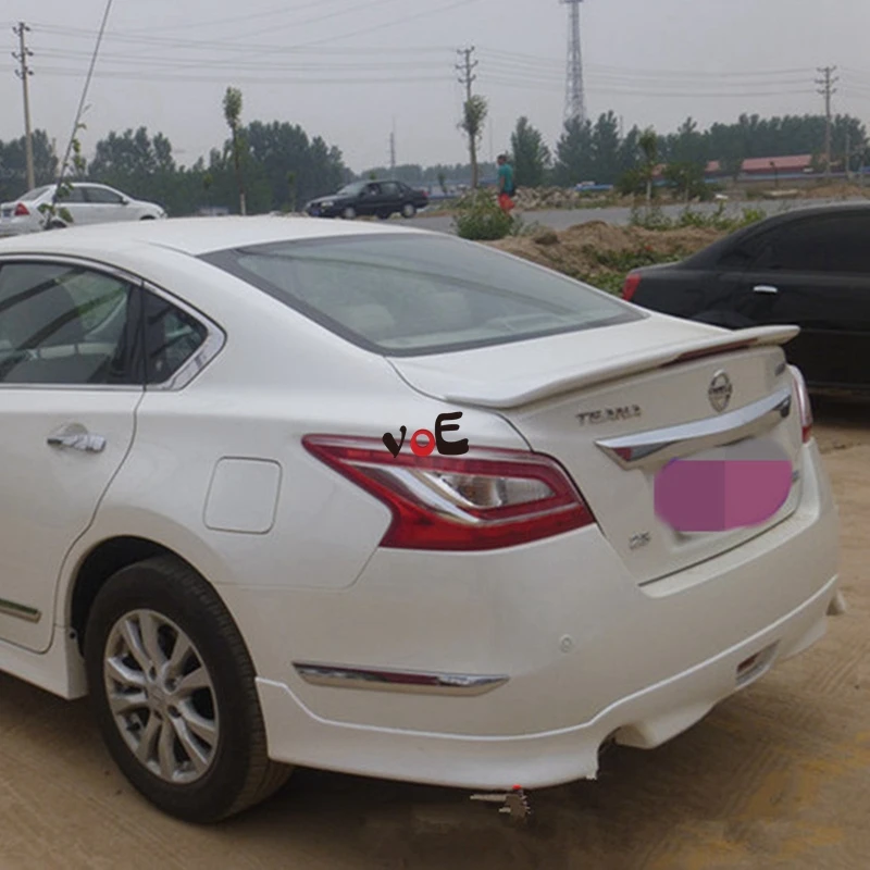 Teana 2013 2014 2015 Abs Plastic Unpainted Primer Rear Wing Spoiler Light For Nissan Teana Abs Wedding Abs Bikeabs Doll Aliexpress