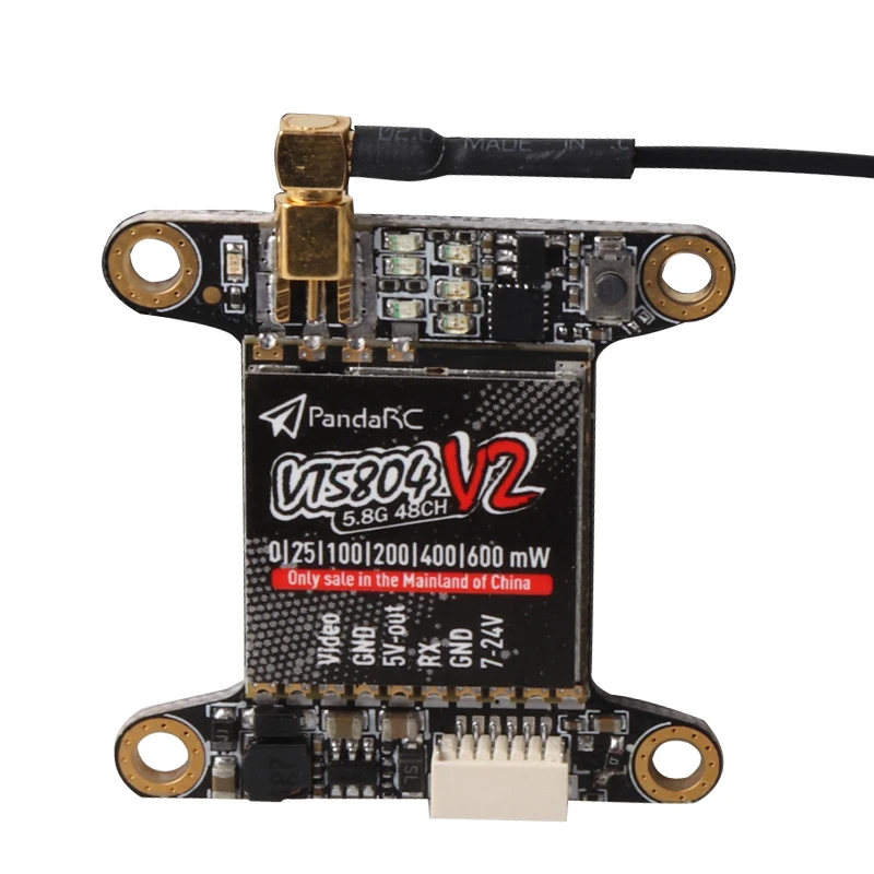 Передатчиком изображения 5,8G 48CH OSD SBUS Swither VT5804 V2 от 0 до 25 100 200 400 600 мВт переключаемый для DIY FPV беспилотный летательный аппарат cross racing