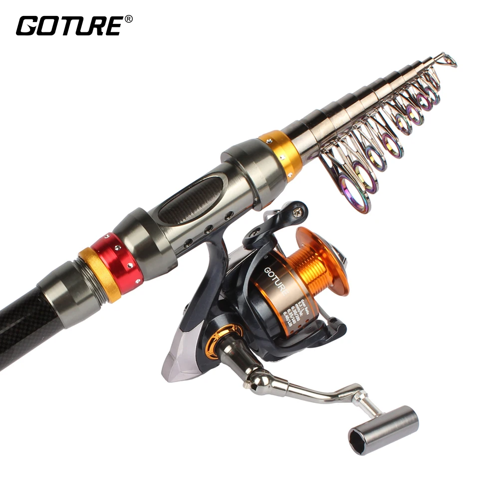 Goture الصيد بكرة و قضيب كومبو 2.7 M 3.0 M 3.6 M البحر قصبة قصبة صيد خشبية مع GT4000 الغزل بكرة 5.2: 1 11BB Goture الصيد بكرة و قضيب كومبو 2.7 M 3.0 M 3.6 M البحر قصبة قصبة صيد خشبية مع GT4000 الغزل بكرة 5.2: 1 11BB