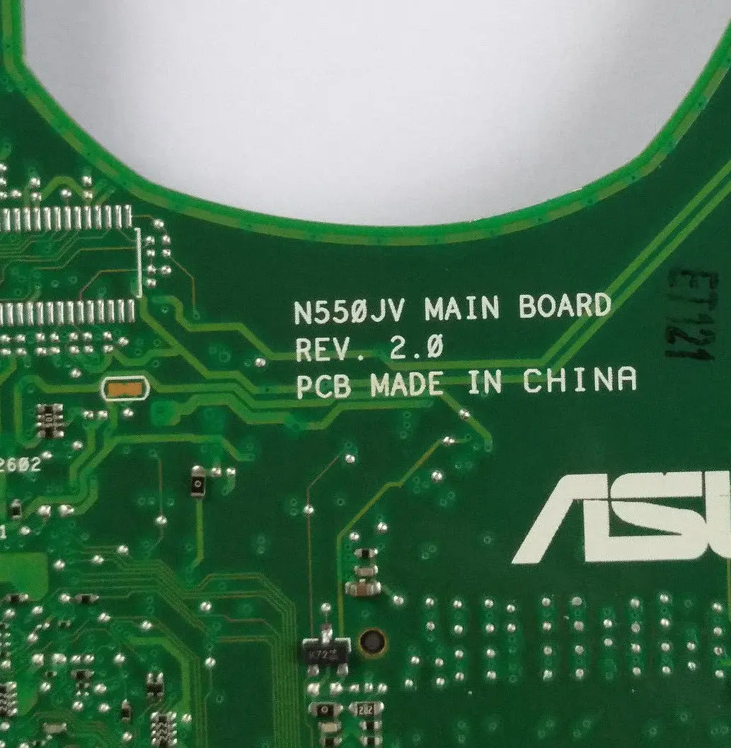 Cheap Send board+N550JK Motherboard I7-4700 GT850 For ASUS N550J N550JK N550JV Q550J N550JX Laptop motherboard N550JK G550JK Mainboard 4