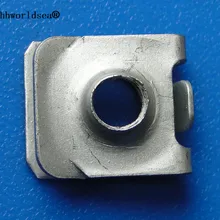 Shhworld Sea 100 шт. металлические крепежи для автомобиля, пластиковые автомобильные зажимы, Пластиковые Крепежные винты, металлические фиксаторы