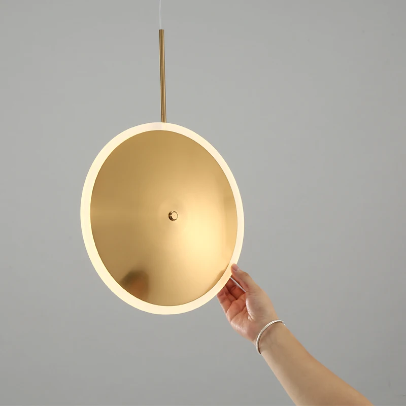 

Nordic Aplomb Pendant Lights Modern Led Pendant Lamps White Hanglamp Aluminum luminaria for living room kitchen light fixtures