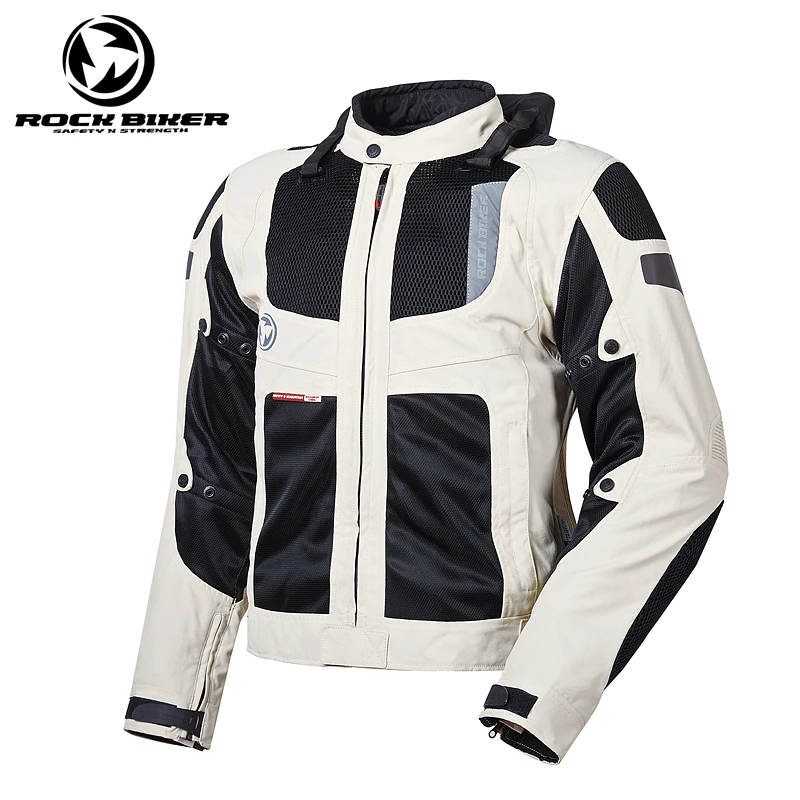 ROCK BIKER Motocross Racing Motorcycle Riding Jacket Men Breathable Off Road Touring Super Speed Motorbike | Автомобили и