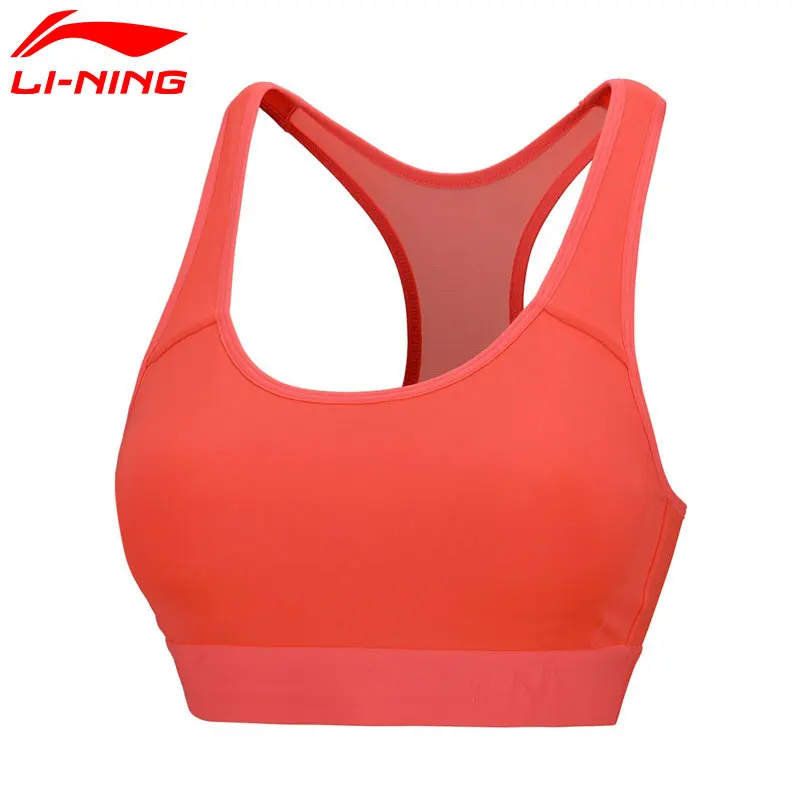 (Клиренс) Li-Ning женские тренировочные бюстгальтеры на сухую 80% полиэстер 20%